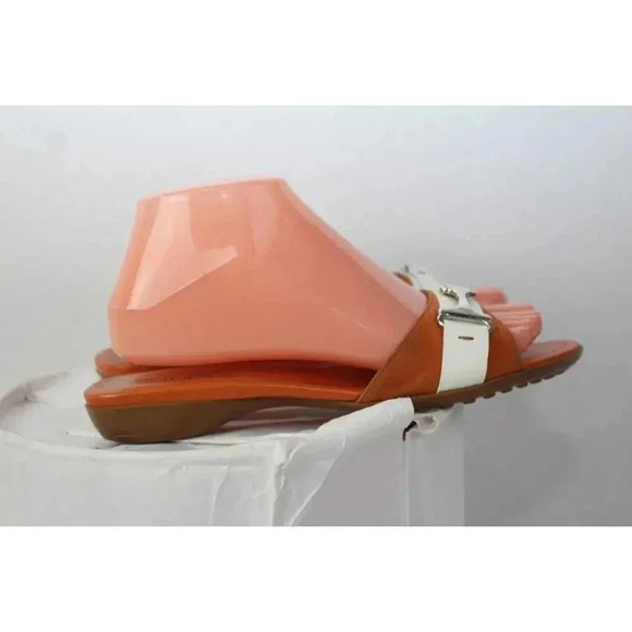 ladies leather TOD'S sandals size 37.5 - Picture 2 of 9